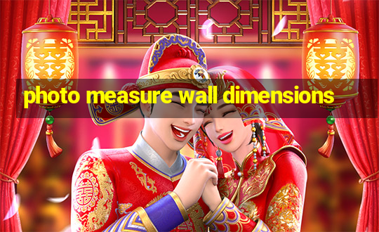 photo measure wall dimensions