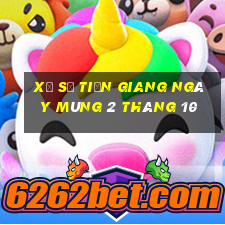 xổ số tiền giang ngày mùng 2 tháng 10