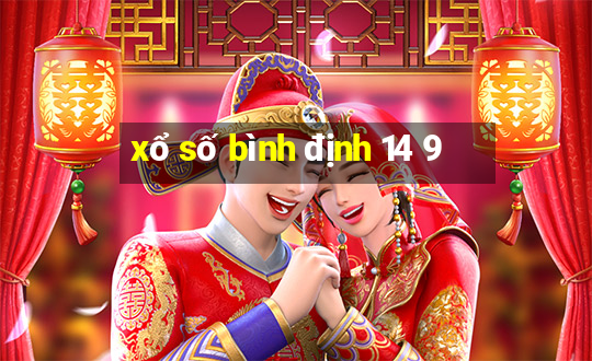 xổ số bình định 14 9