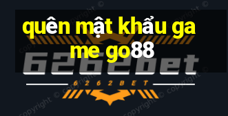 quên mật khẩu game go88