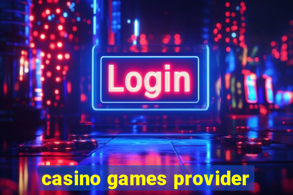 casino games provider