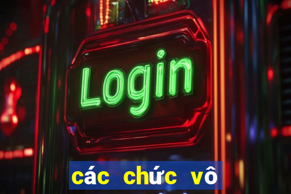 các chức vô địch champion league