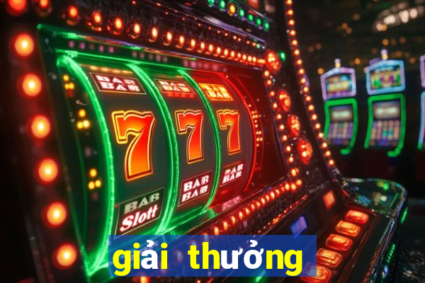 giải thưởng xổ số mega 6 45