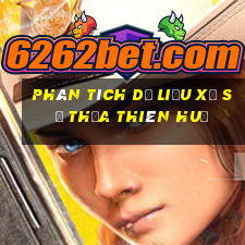 Phân tích dữ liệu xổ số thừa thiên huế