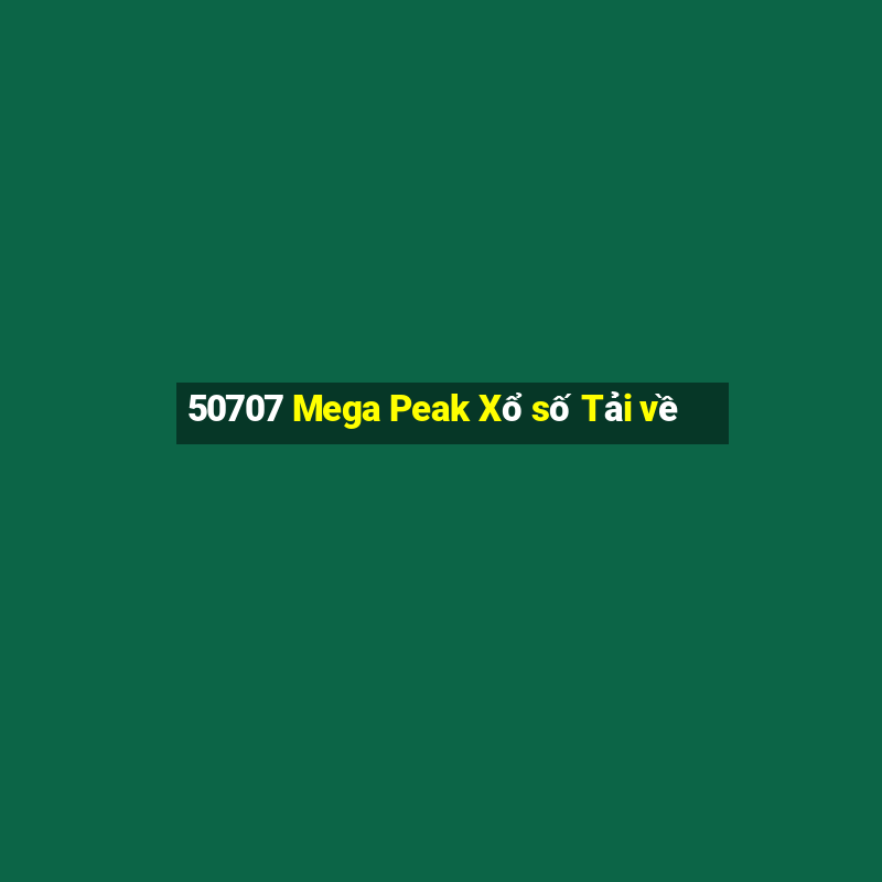 50707 Mega Peak Xổ số Tải về