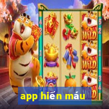 app hiến máu