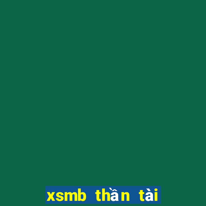 xsmb thần tài hôm nay