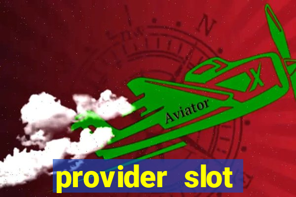 provider slot pragmatic play