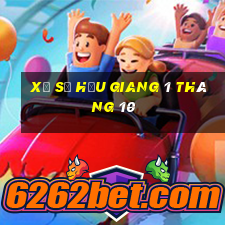 xổ số hậu giang 1 tháng 10