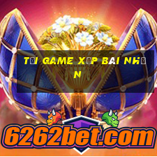 tải game xếp bài nhện