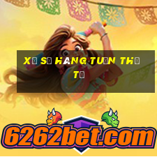 xổ số hàng tuần thứ tư