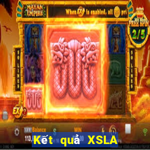 Kết quả XSLA thứ hai