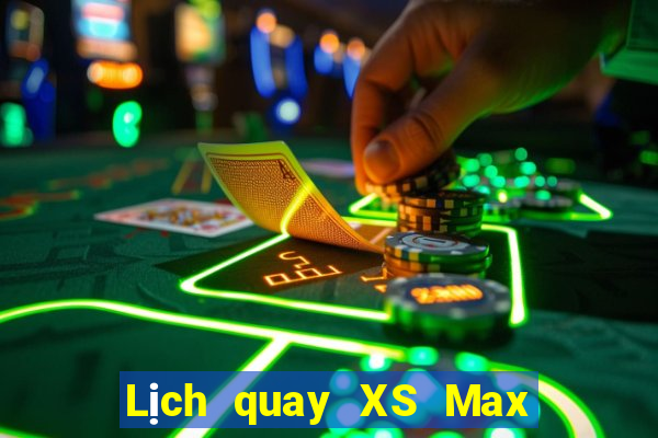 Lịch quay XS Max 3D ngày 30