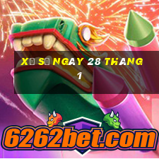 xổ số ngày 28 tháng 1