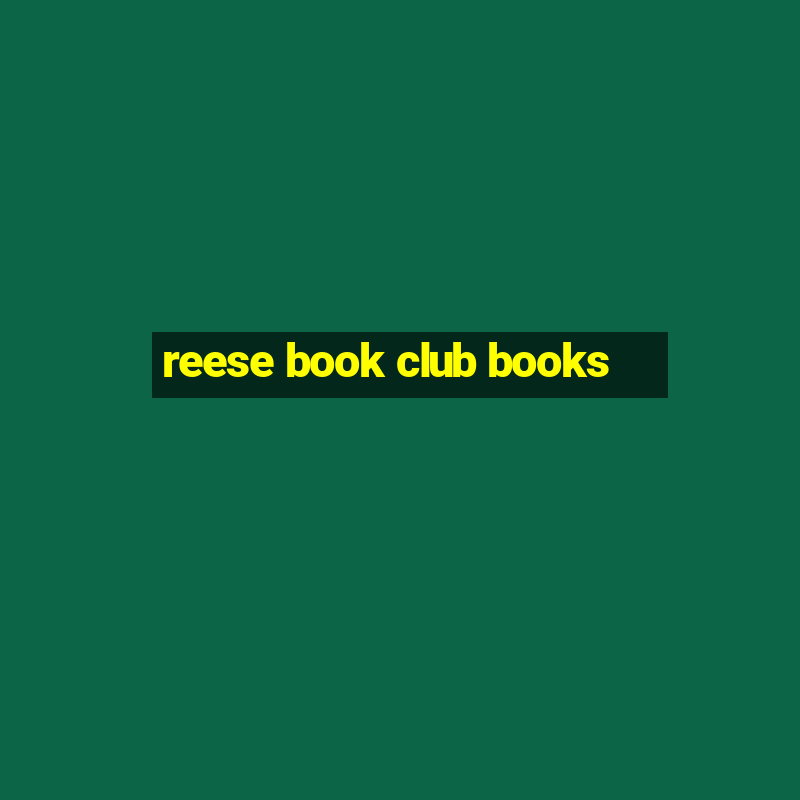 reese book club books