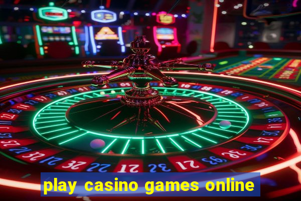 play casino games online