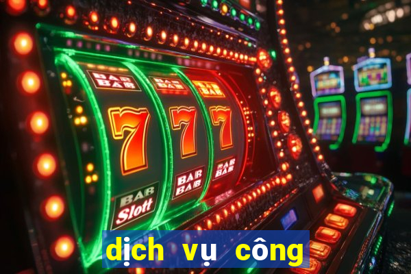 dịch vụ công bộ công an