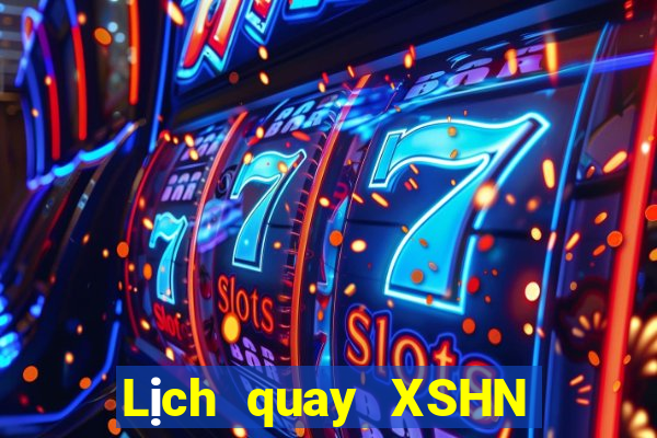 Lịch quay XSHN thứ tư