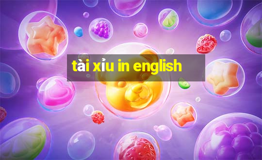 tài xỉu in english