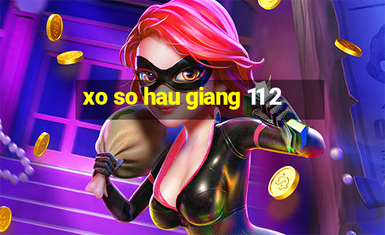 xo so hau giang 11 2