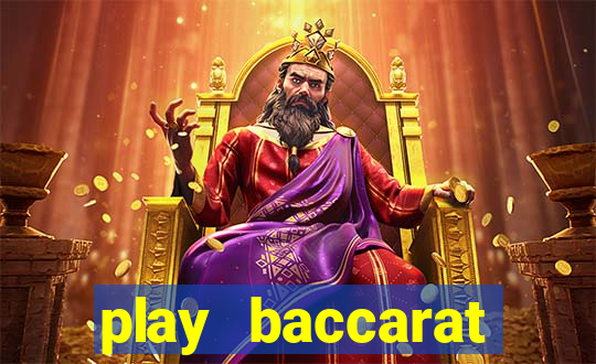 play baccarat online live