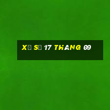 xổ số 17 tháng 09