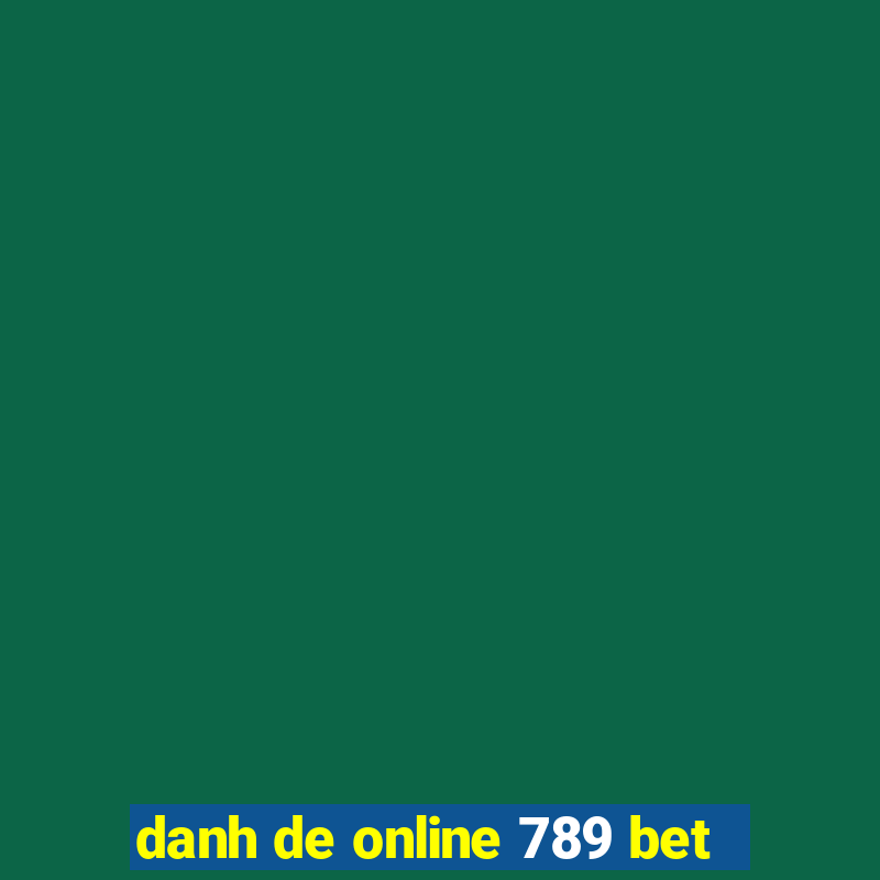 danh de online 789 bet