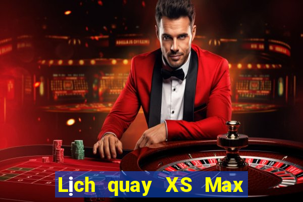 Lịch quay XS Max 4D hôm nay