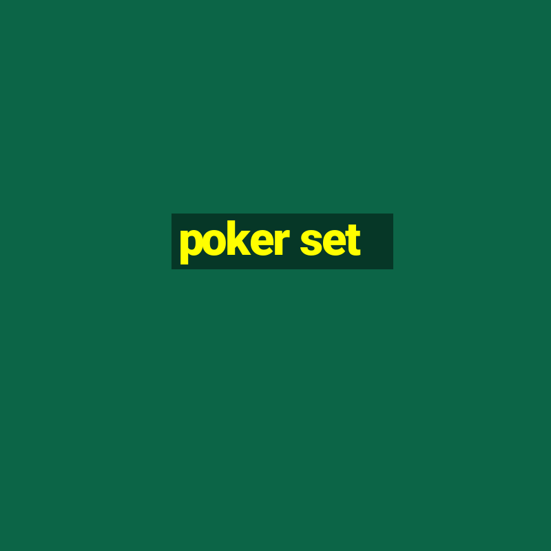 poker set