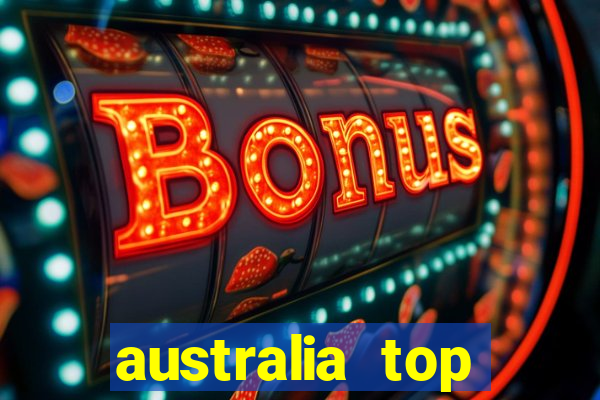 australia top online casino