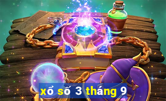 xổ số 3 tháng 9