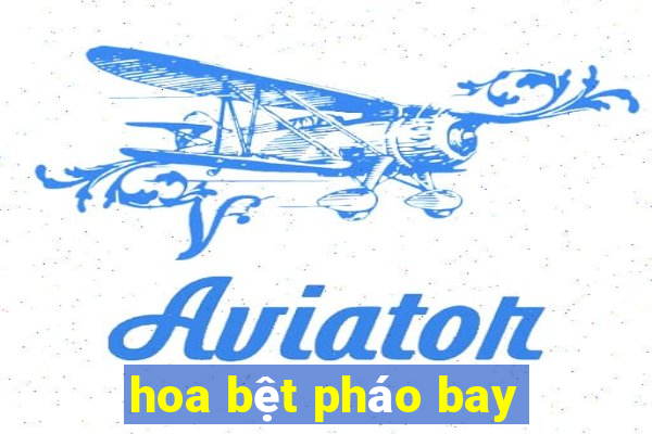 hoa bệt pháo bay