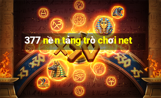 377 nền tảng trò chơi net