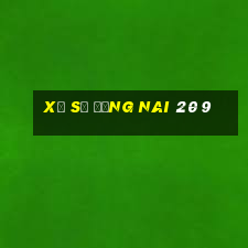 xổ số đồng nai 20 9