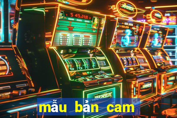 mẫu bản cam kết về phép của bộ đội