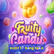 xsmt t7 hàng tuần