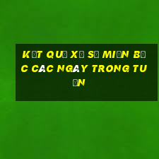 kết quả xổ số miền bắc các ngày trong tuần