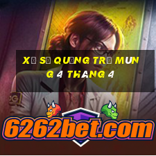 xổ số quảng trị mùng 4 tháng 4