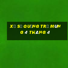 xổ số quảng trị mùng 4 tháng 4