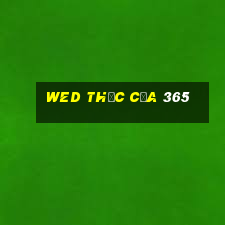 wed thực của 365