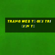 Trang web tự giải trí điện tử