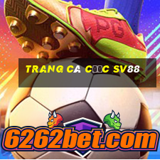 trang cá cược sv88