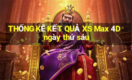 THỐNG KÊ KẾT QUẢ XS Max 4D ngày thứ sáu