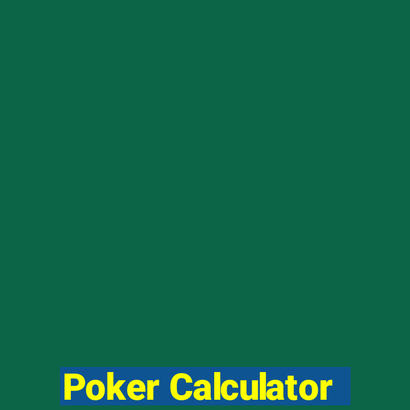 Poker Calculator