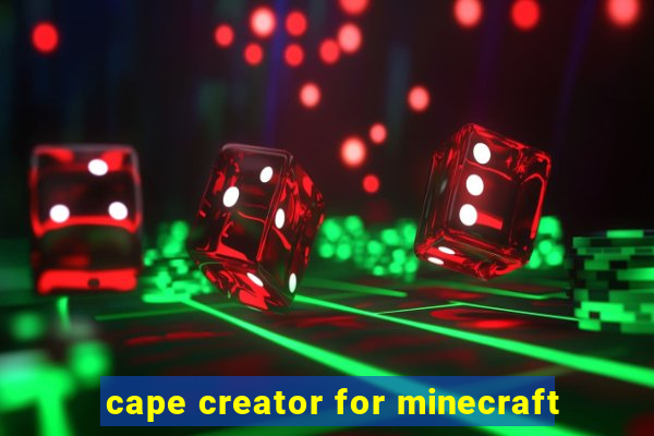 cape creator for minecraft