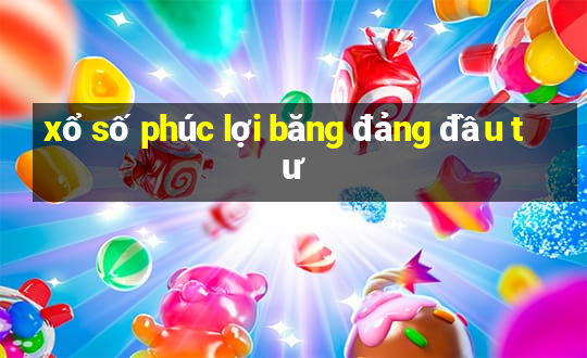 xổ số phúc lợi băng đảng đầu tư