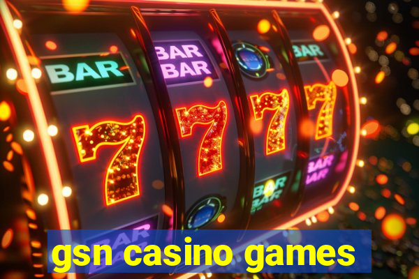 gsn casino games