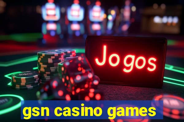 gsn casino games