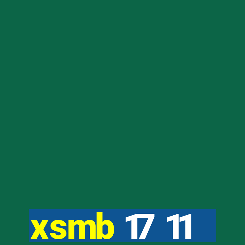 xsmb 17 11