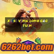 xổ số vĩnh long các tuần